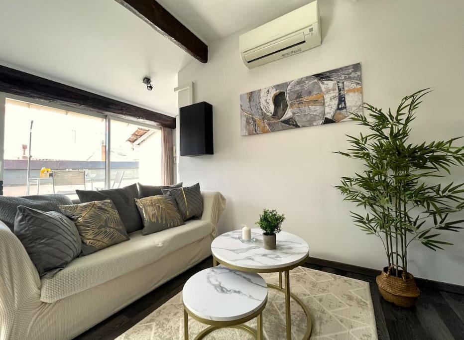 Charme Urbain Sous Les Toits-Terrasse/Clim/Parking Apartment เบซิเยร์ ภายนอก รูปภาพ